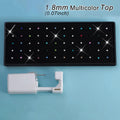61pcs Nose Piercing Kit Including 1pc Disposable Nose Piercing Gun Machine 60pcs Rhinestone Straight Nose Stud Body Jewelry Tool